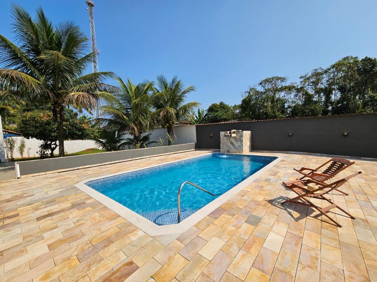 Casa Com Quadra De Areia Boraceia Sao Sebastiao Vila Exterior foto