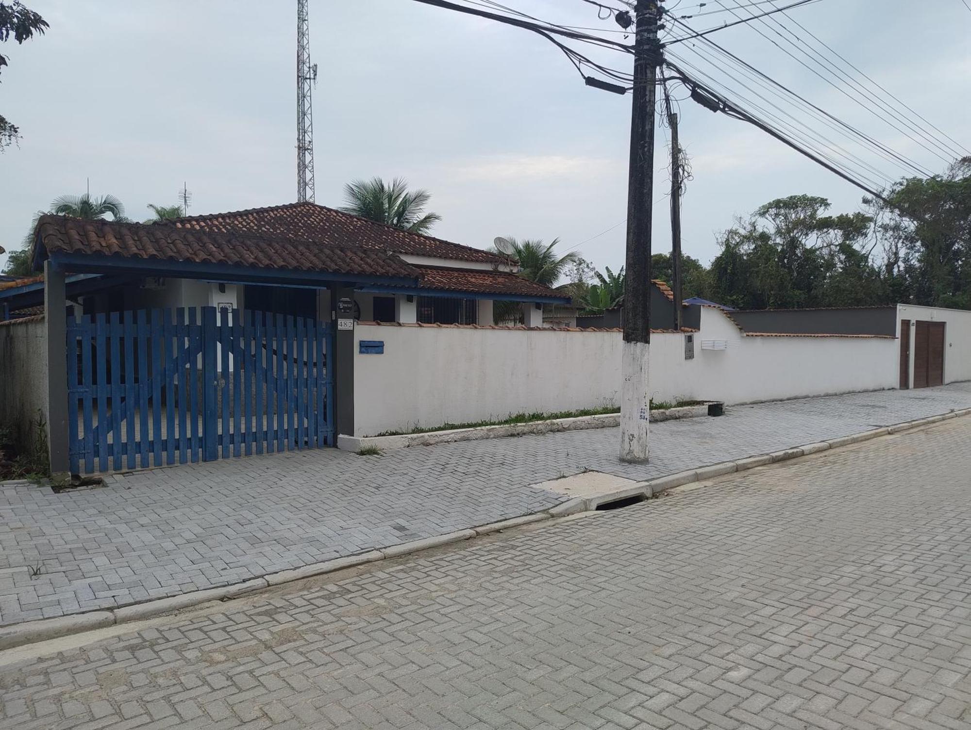 Casa Com Quadra De Areia Boraceia Sao Sebastiao Vila Exterior foto