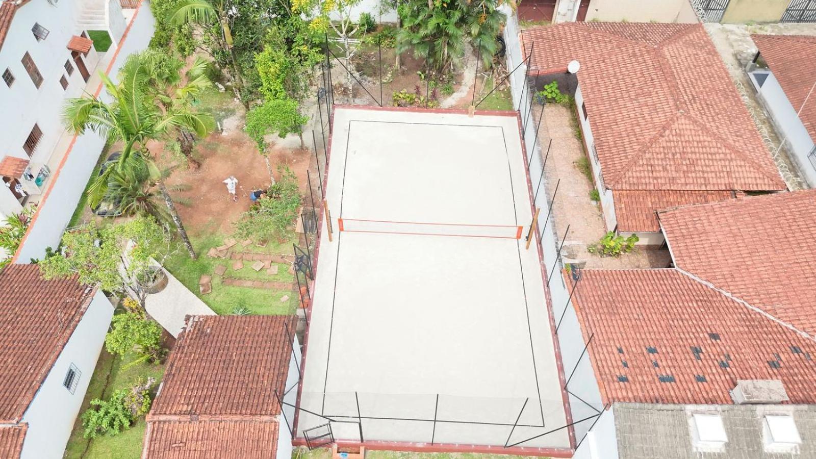 Casa Com Quadra De Areia Boraceia Sao Sebastiao Vila Exterior foto